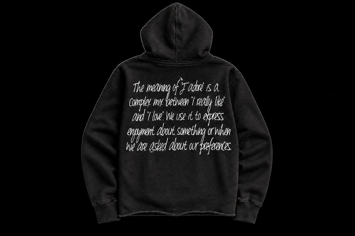 Jadore Cropped Hoodie