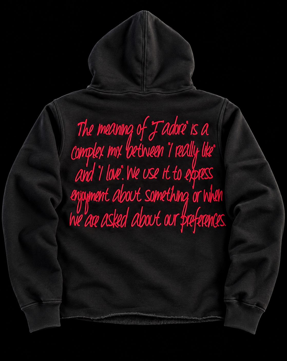 Jadore Cropped Hoodie